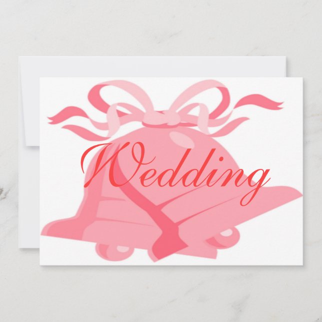 Wedding Bells Invite (Front)