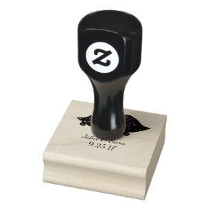 Wedding Bells Rubber Stamp