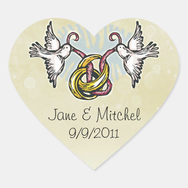 Wedding Bells Stickers (Front)