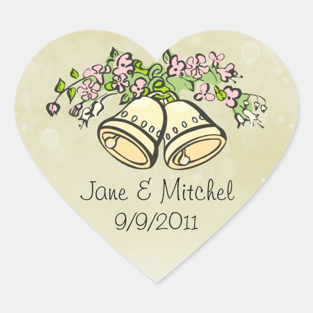 Wedding Bells Stickers (Front)
