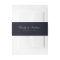 Wedding Belly Band Elegant Gold Navy