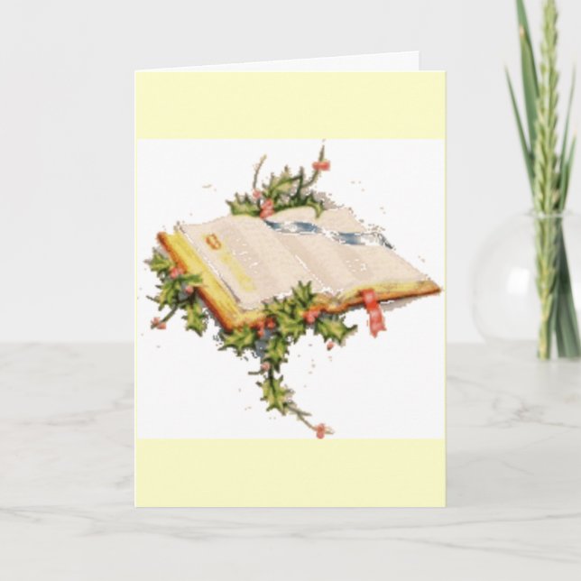 Wedding Bible Wedding Invitation (Front)