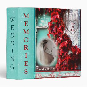 Wedding Binder - Custom  Photo & Text