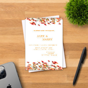 Wedding Birthday Baby Shower INVITATION CARD