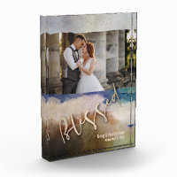 Wedding BLESSED Watercolor