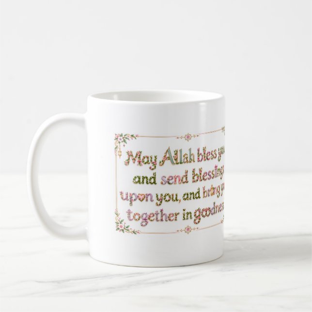 Wedding Blessing  Coffee Mug (Left)