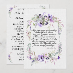 Wedding Blessing Invitation