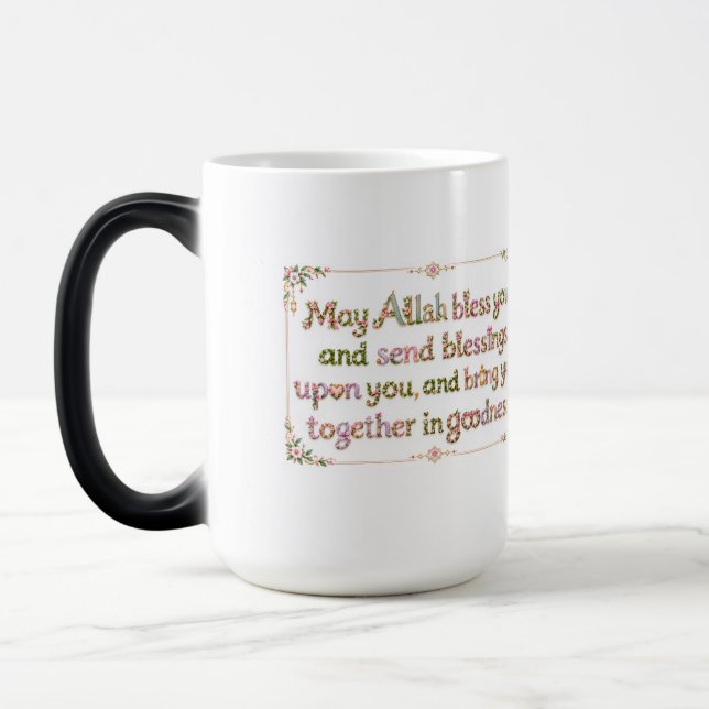 Wedding blessing magic mug (Left)