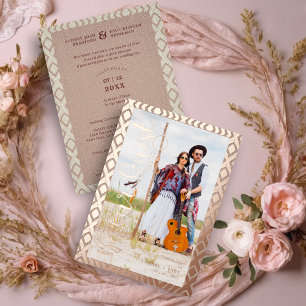 Wedding  Bohemian Tribal Textile Background