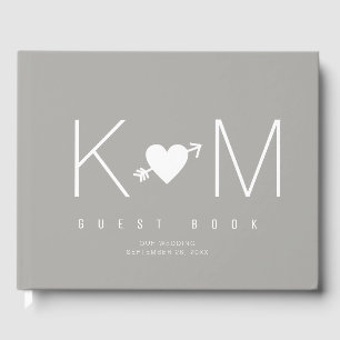 wedding-book, grey guest book for memorable days