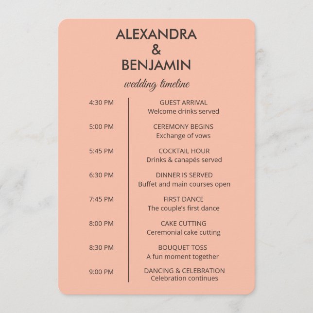 Wedding Botanical Vintage | Elegant Wedding  Program (Front)