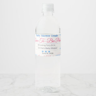 Wedding Bottle Labels Custom Mineral Water Bottl