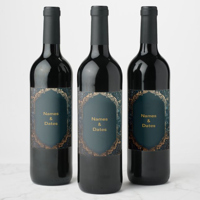 Wedding Bottle Stickers (Bottles)