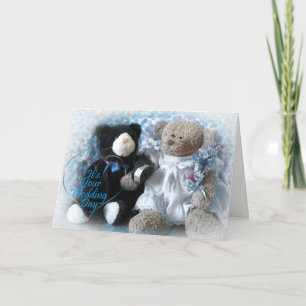 Wedding Bouquet from Bear Card