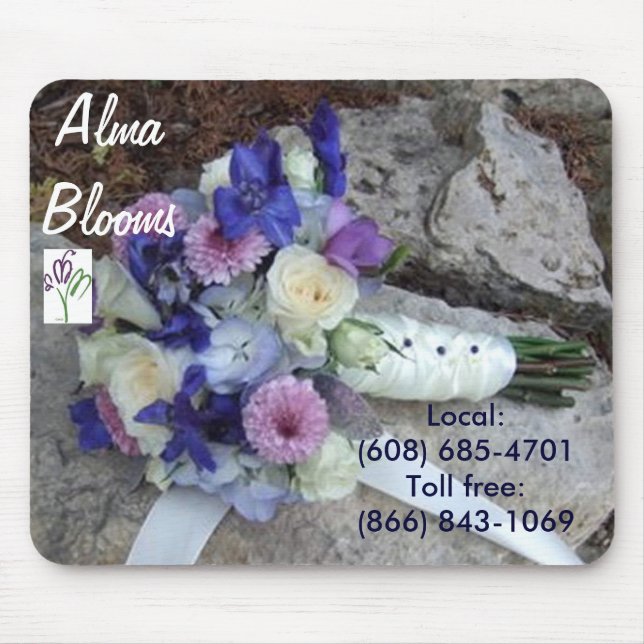 Wedding Bouquet Mouse Pad (Front)