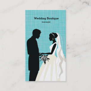 Wedding boutique business card