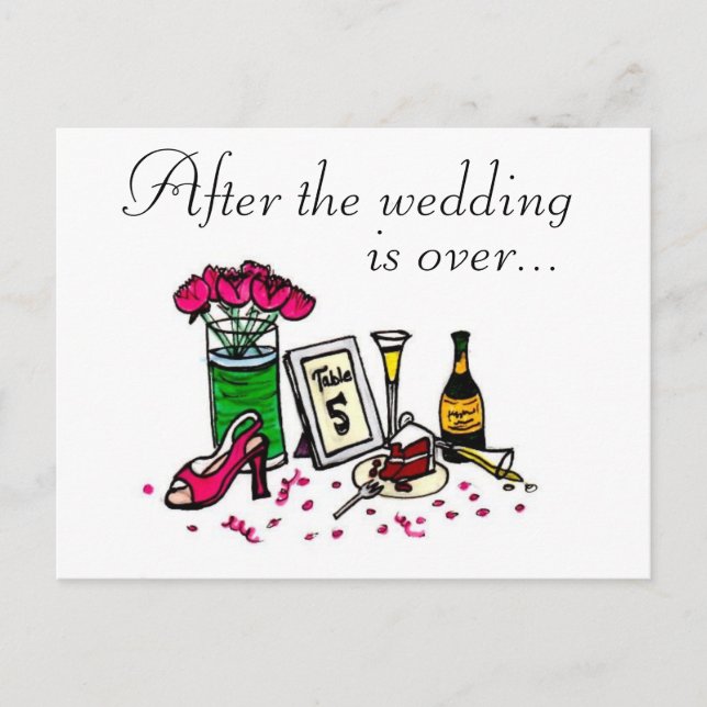 Wedding Breakfast Invitation (Front)
