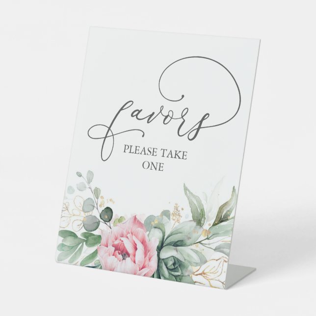 Wedding / Bridal Shower / Birthday Favors Sign (Front)