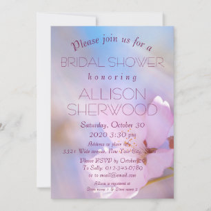 Wedding Bridal Shower custom Invitation
