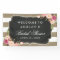 Wedding Bridal Shower Rustic Burlap Stripes Floral