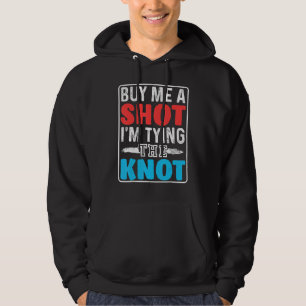 Wedding Bride and Groom Bachelor Party Hoodie