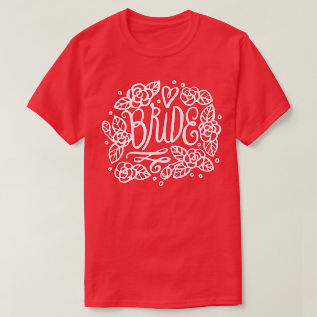Wedding   Bride   Flowers 540 T-Shirt (Design Front)