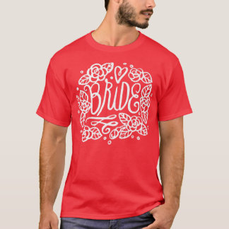 Wedding Bride Flowers 540 T-Shirt