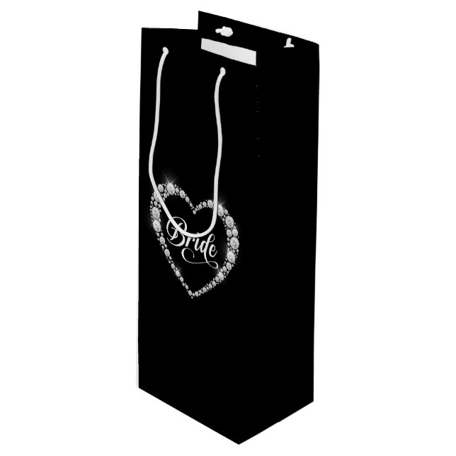 Wedding Bride Gift Bag (Front Angled)