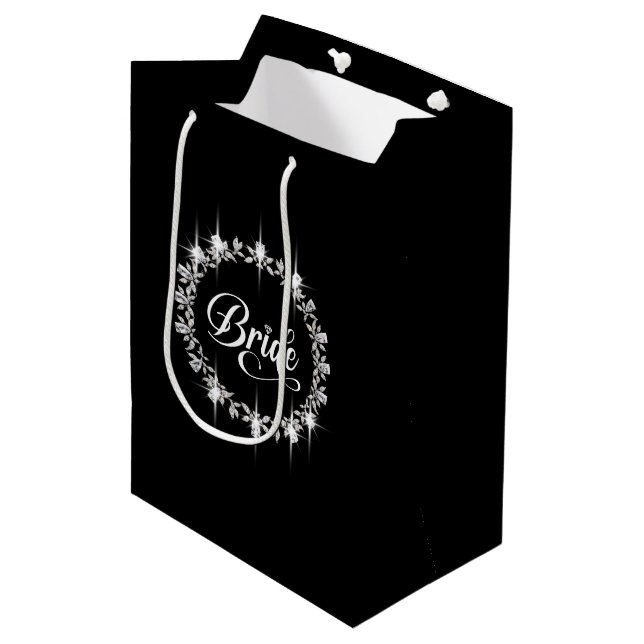 Wedding Bride Gift Bag (Front Angled)