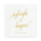 Wedding Bride & Groom Handwritten Calligraphy