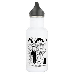 Wedding - Bridegroom Practical Joke Cartoon Stainl 532 Ml Water Bottle
