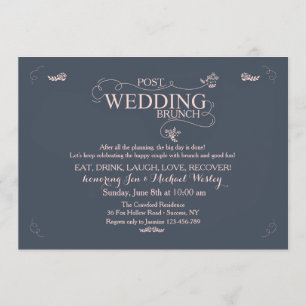 Wedding Brunch Invitation