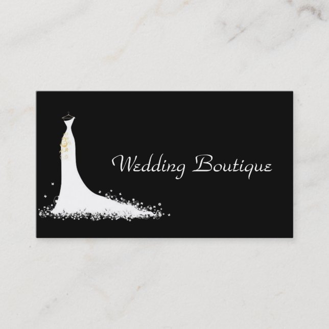 Wedding Business Business Card (Front)