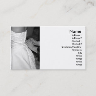 Wedding Business Card