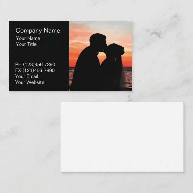 Wedding Business Card (Front/Back)