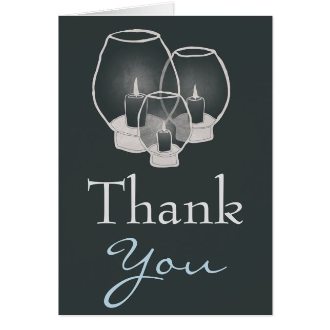 Wedding By Candlelight, thank you (Front)