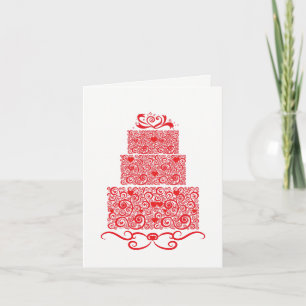 Wedding Cake Card