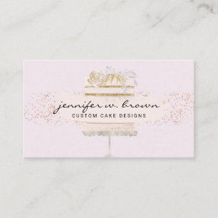 Wedding Cake Delivery Service Business Card
