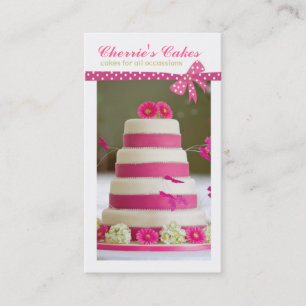 Wedding Cake Designer Business Cards
