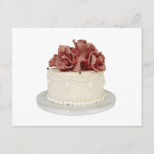 Wedding Cake Fancy Save The Dates Card
