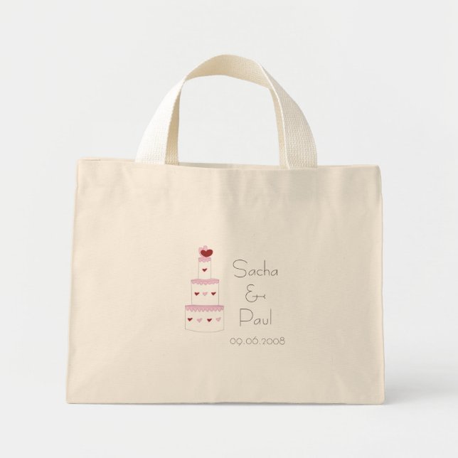 Wedding cake gift bag (Front)
