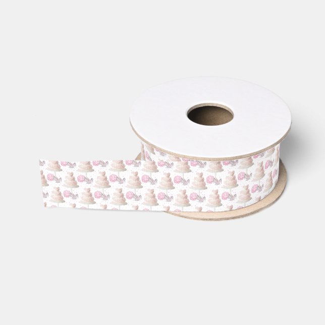 Wedding Cake Ribbon Grosgrain Ribbon (Spool)