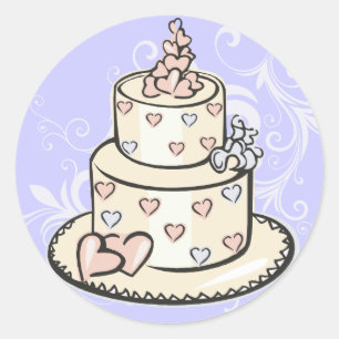 Wedding Cake Stickers