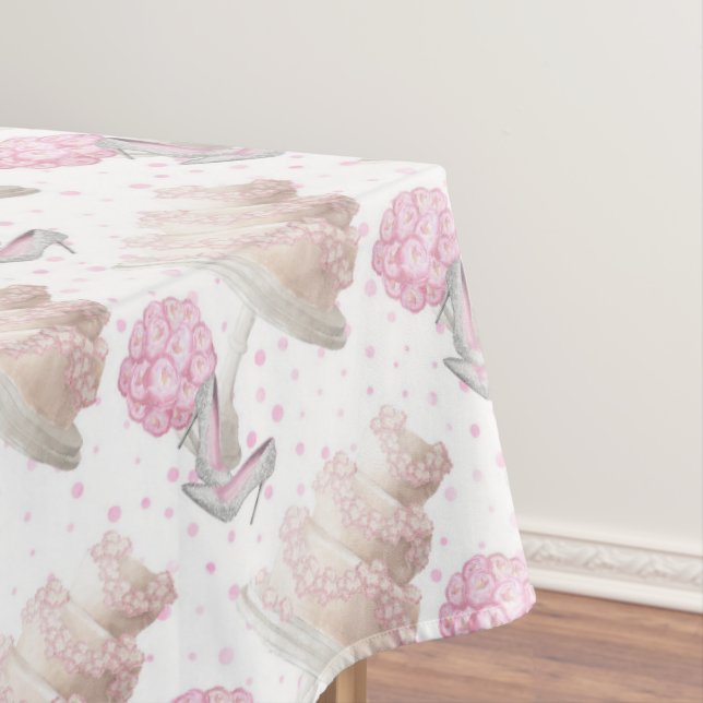 Wedding Cake Tablecloth (In Situ)