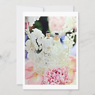 WEDDING CAKE TOPPER WEDDING PARTY INVITATION