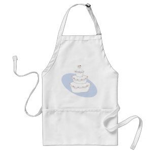 Wedding Cake Two Brides Standard Apron