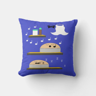 Wedding Cake Waiting for Frosting Throw Pillow