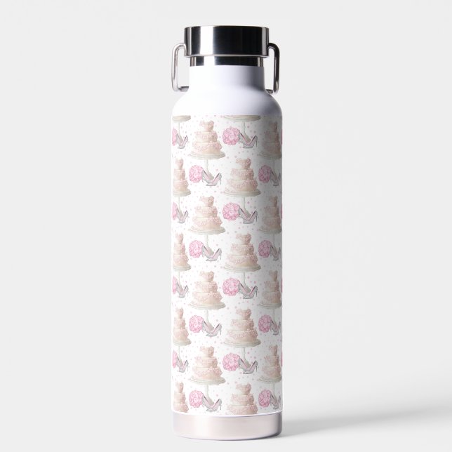 Wedding Cake Water Bottle (Front)