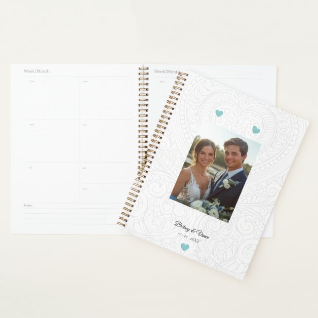 Wedding Calendar and Planner (Devant avec enveloppe)