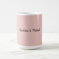 Wedding Calligraphy Elegant Rose Gold Plain Name
